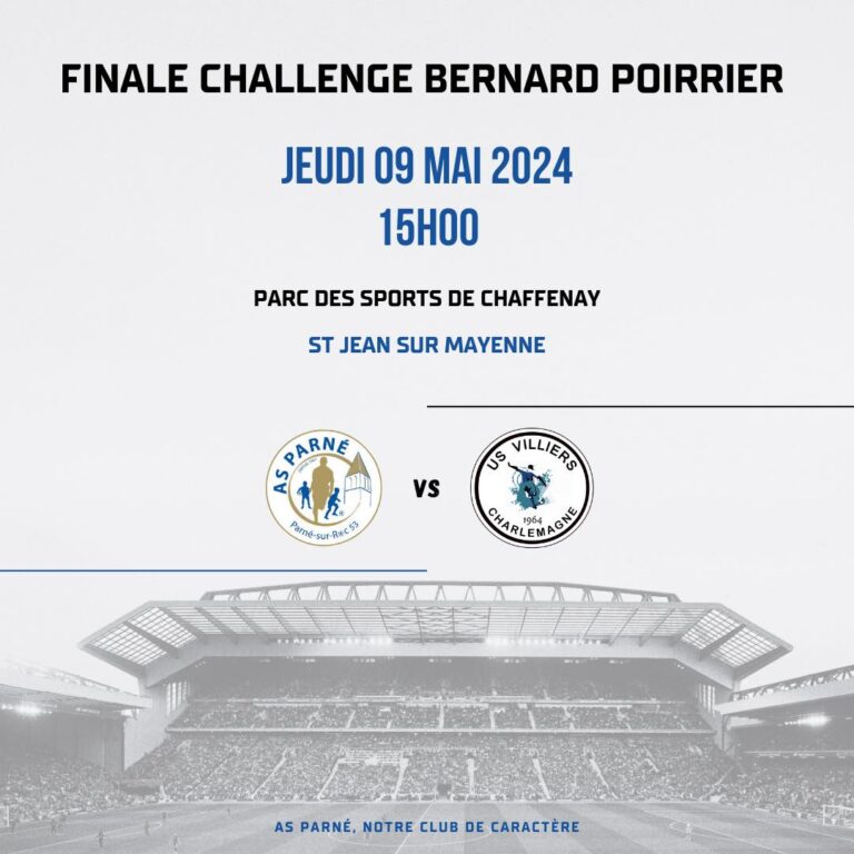 FINALE CHALLENGE BERNARD POIRRIER